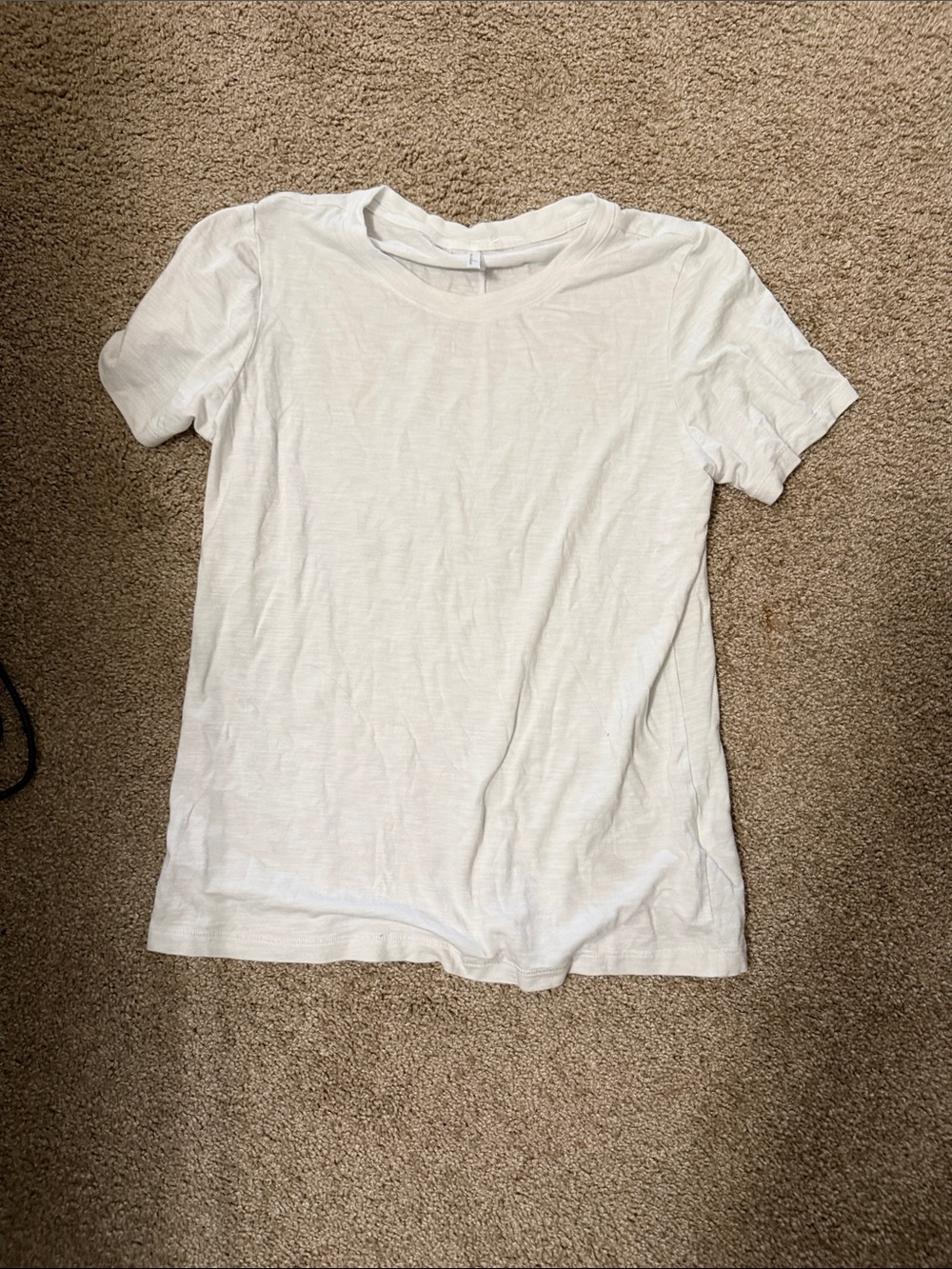 Women’s Travis Mathew size s Classic White Crewneck T-Shirt